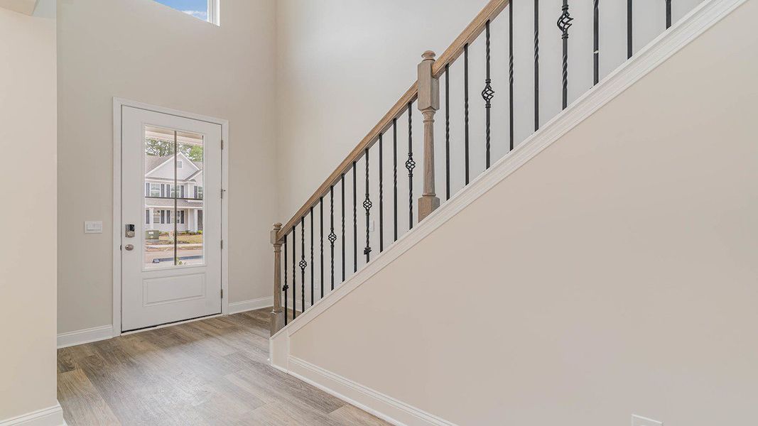Representative unfurnished interior of a home built from the FORRESTER by D.R. Horton in Shell Pointe, Gilbert (Image 19).