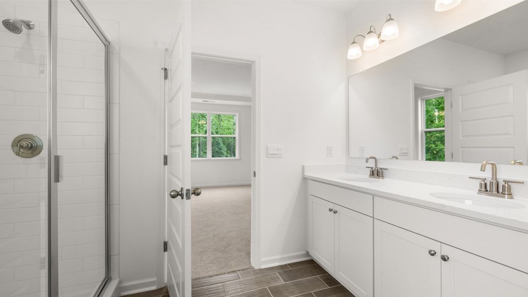 Furnished interior view inside a new home in The Gates at Pates Creek, Hampton (Image 11). Furnished interior view inside a new home in The Gates at Pates Creek, Hampton (Image 11).