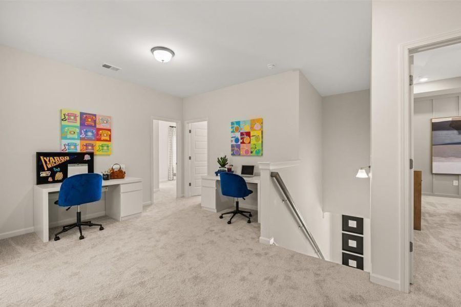 Furnished interior view inside a new home in Sycamore Crest, Calhoun (Image 14).