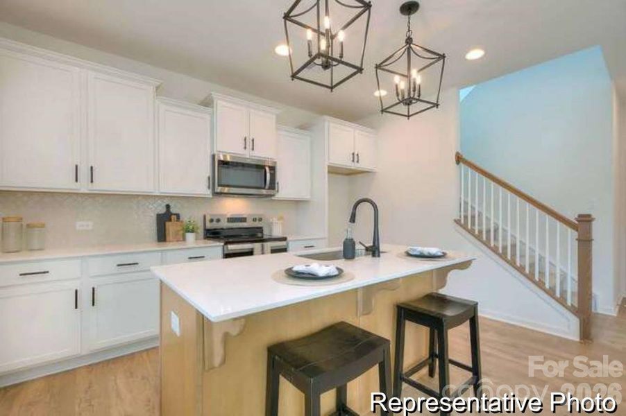 Furnished interior view inside a new home in Kensington, China Grove (Image 7).