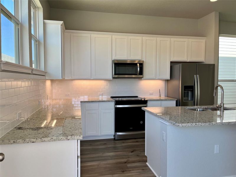 Furnished interior view inside a new home in Fleetwood, Dripping Springs (Image 8). Furnished interior view inside a new home in Fleetwood, Dripping Springs (Image 8).