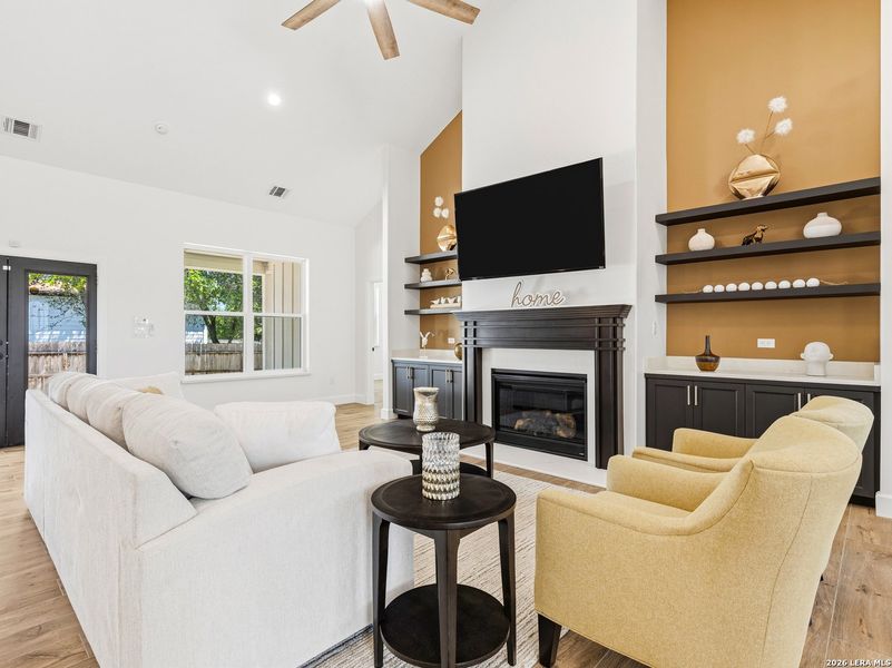 Furnished interior view inside a new home in , Terrell Hills (Image 12).