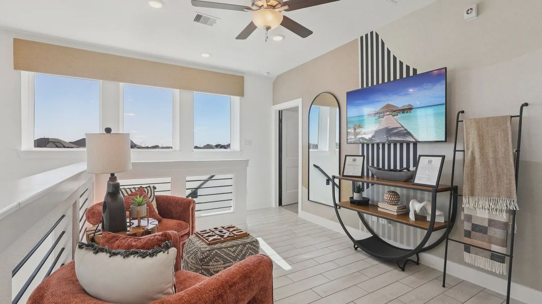 Furnished interior view inside a new home in Balmoral, Atascocita (Image 15).