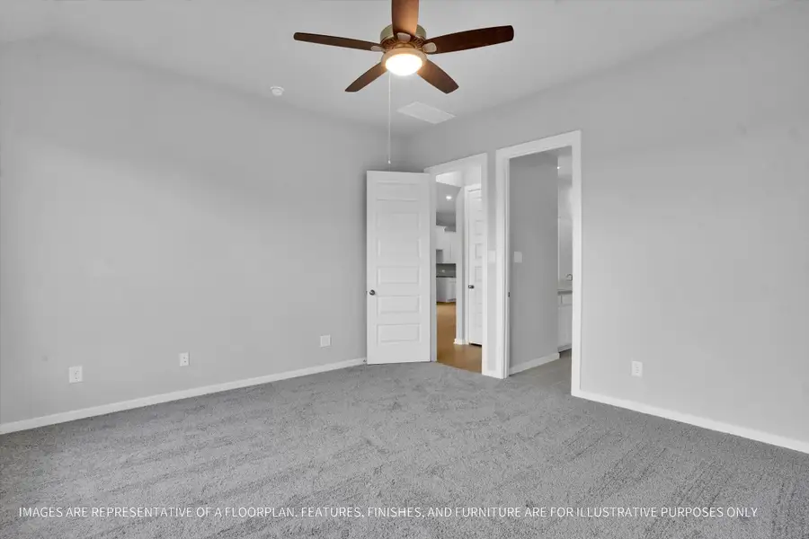 Spacious, unfurnished interior of a new home in River Ranch 55', Dayton (Image 18).