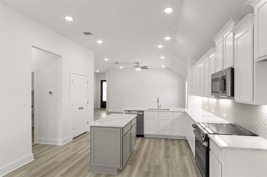 Furnished interior view inside a new home in Grande Estates, Bertram (Image 5).