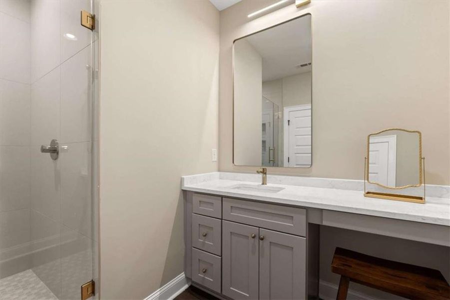 Furnished interior view inside a new home in , Roopville (Image 12).