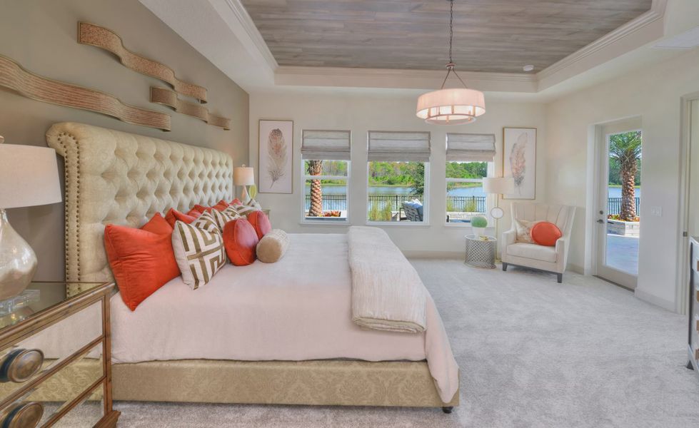 Furnished interior view inside a new home in Mosaic, Daytona Beach (Image 13).