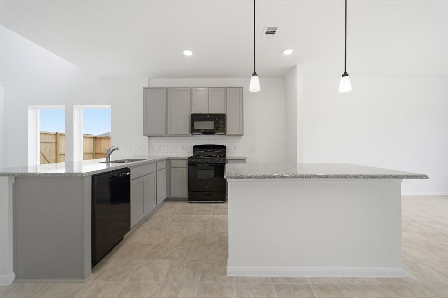 Furnished interior view inside a new home in Lago Mar, Texas City (Image 7).