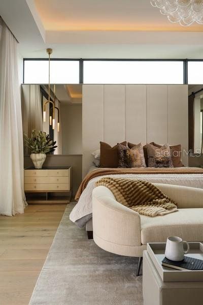 Furnished interior view inside a new home in , Orlando (Image 15).