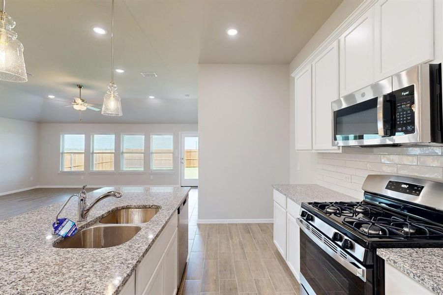 Furnished interior view inside a new home in Verandah, Royse City (Image 7). Furnished interior view inside a new home in Verandah, Royse City (Image 7).