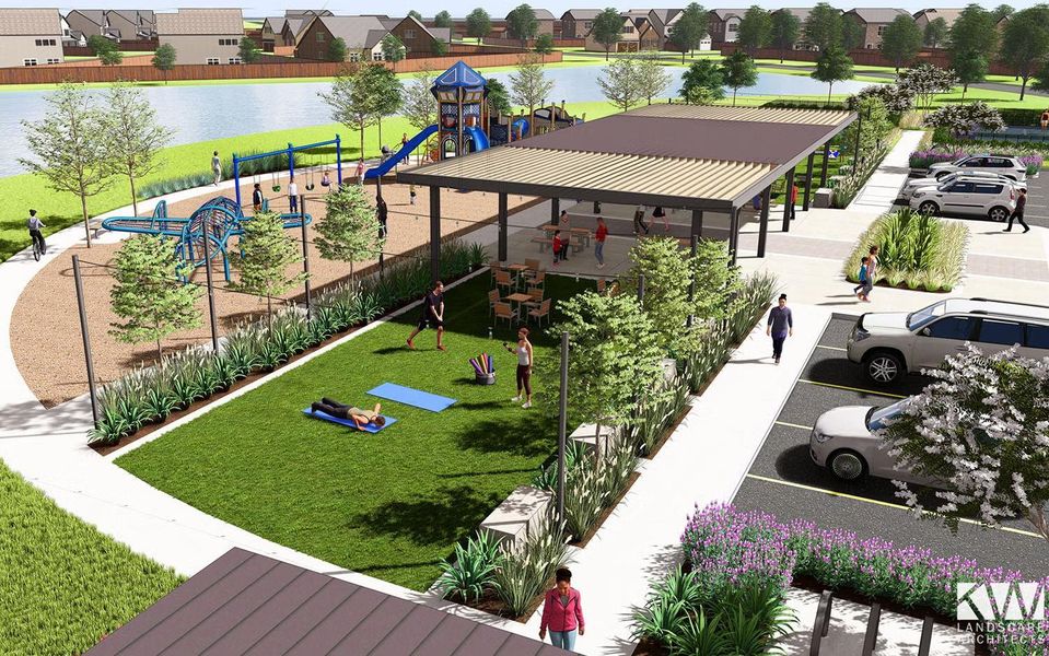 Community amenities in Cielo, Conroe (Image 23).