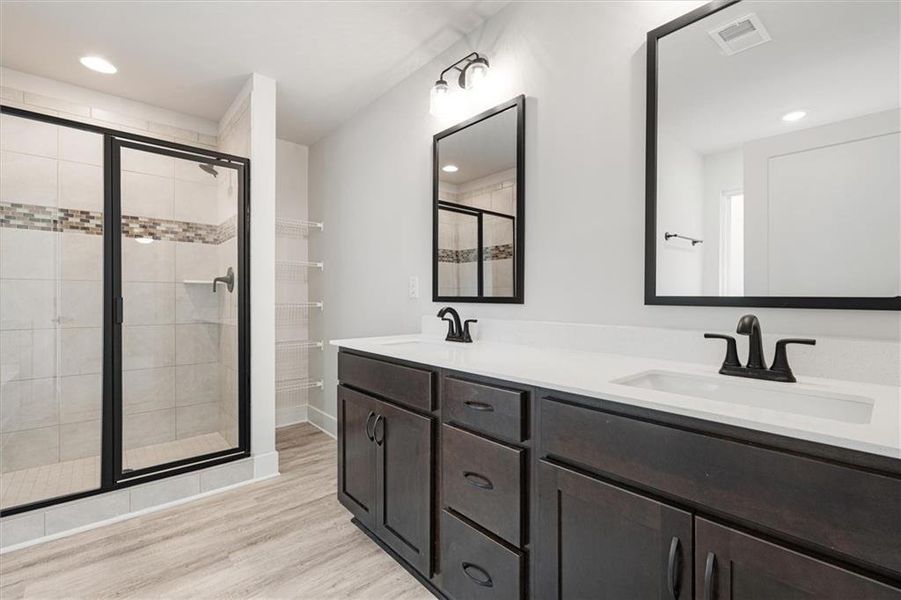 Furnished interior view inside a new home in Canterbury Villas, Carrollton (Image 9).