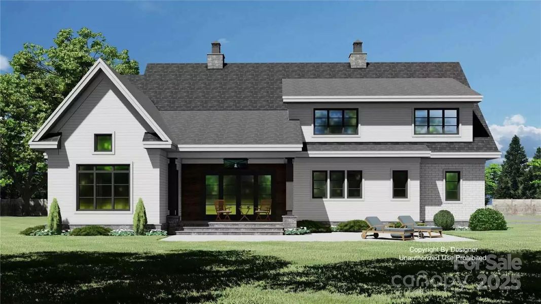 Front exterior of a new home in , Denver, NC, highlighting curb appeal (Image 20).