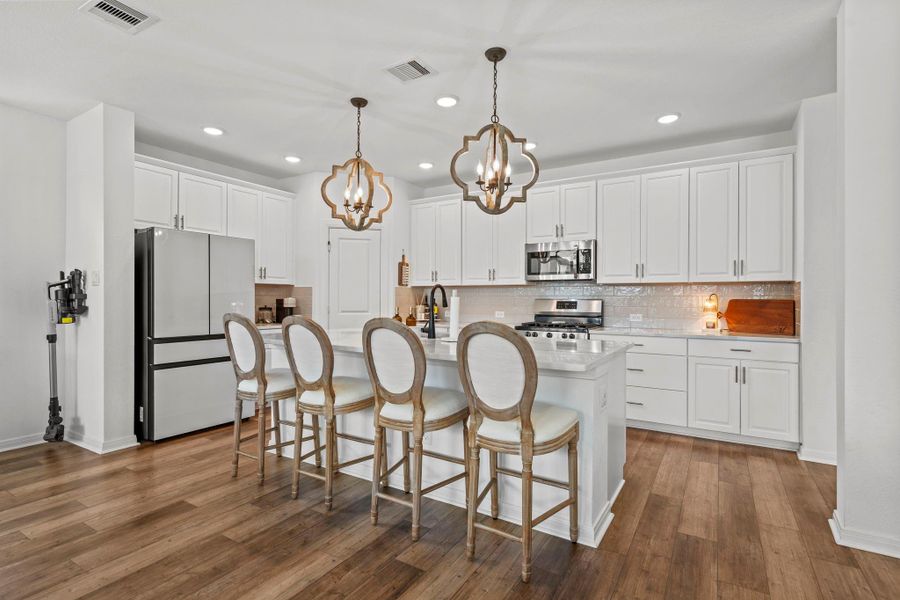 Furnished interior view inside a new home in , Magnolia (Image 7).
