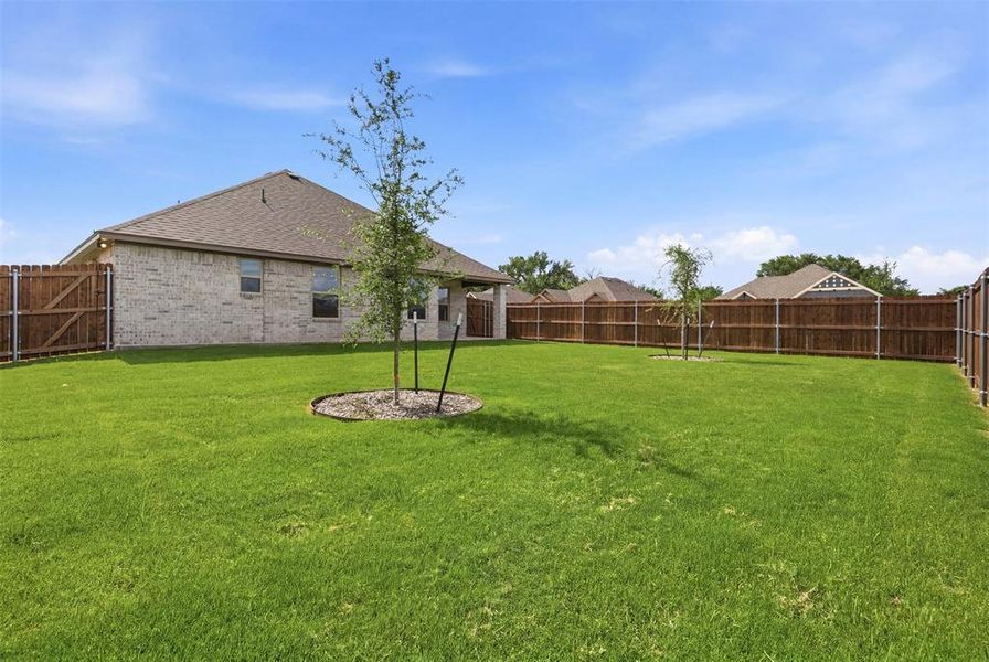 Exterior details and patio area of a home in , Springtown (Image 24).