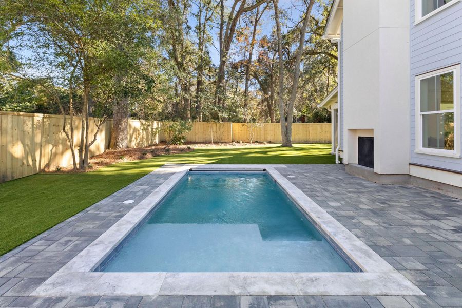 Exterior details and patio area of a home in , Mount Pleasant (Image 34). Exterior details and patio area of a home in , Mount Pleasant (Image 34).