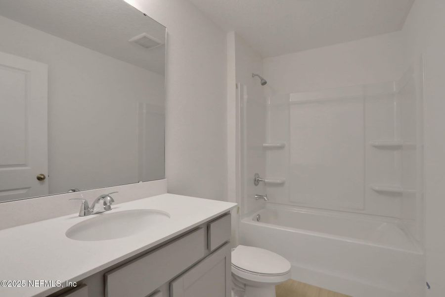 Furnished interior view inside a new home in Cordova Palms, St. Augustine (Image 14). Furnished interior view inside a new home in Cordova Palms, St. Augustine (Image 14).