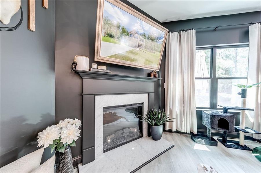 Furnished interior view inside a new home in , Maysville (Image 5).