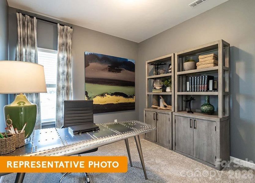 Furnished interior view inside a new home in Catawba Trace, Catawba (Image 8).
