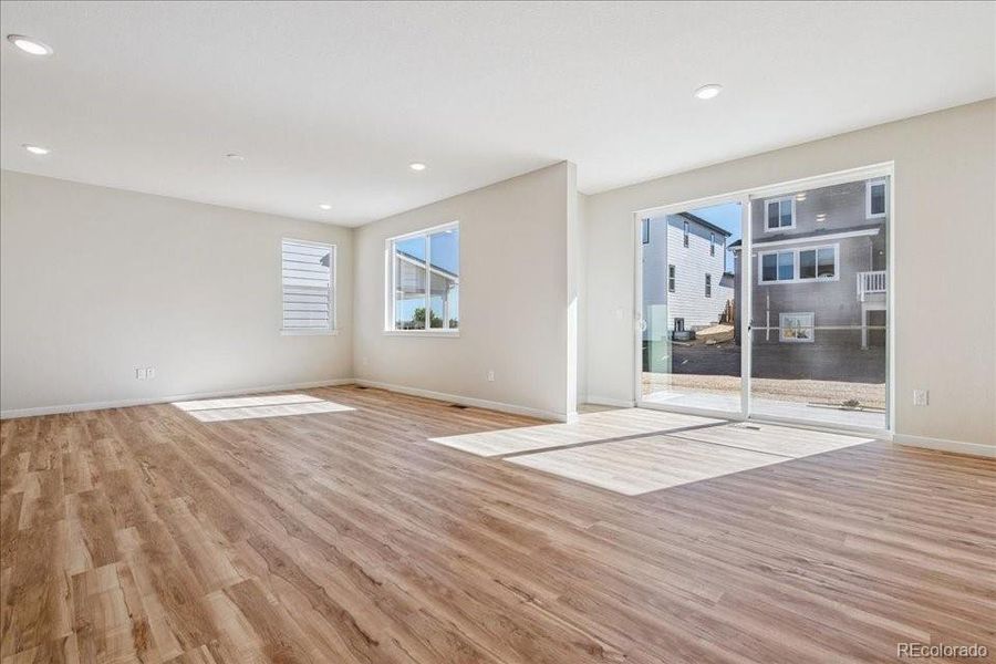 Spacious, unfurnished interior of a new home in Floret Collection at Alder Creek, Parker (Image 13).