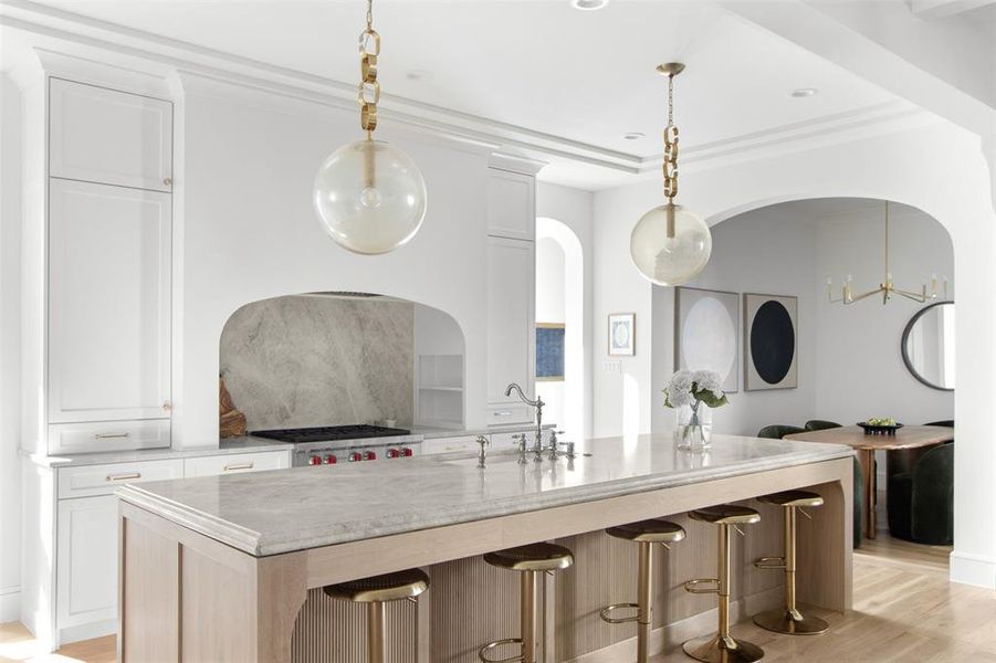 Furnished interior view inside a new home in , Dallas (Image 12).