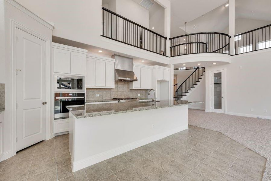 Furnished interior view inside a new home in Cedar Ridge Estates, Grand Prairie (Image 12). Furnished interior view inside a new home in Cedar Ridge Estates, Grand Prairie (Image 12).