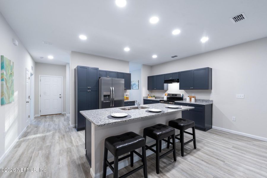 Furnished interior view inside a new home in , Jacksonville (Image 28).