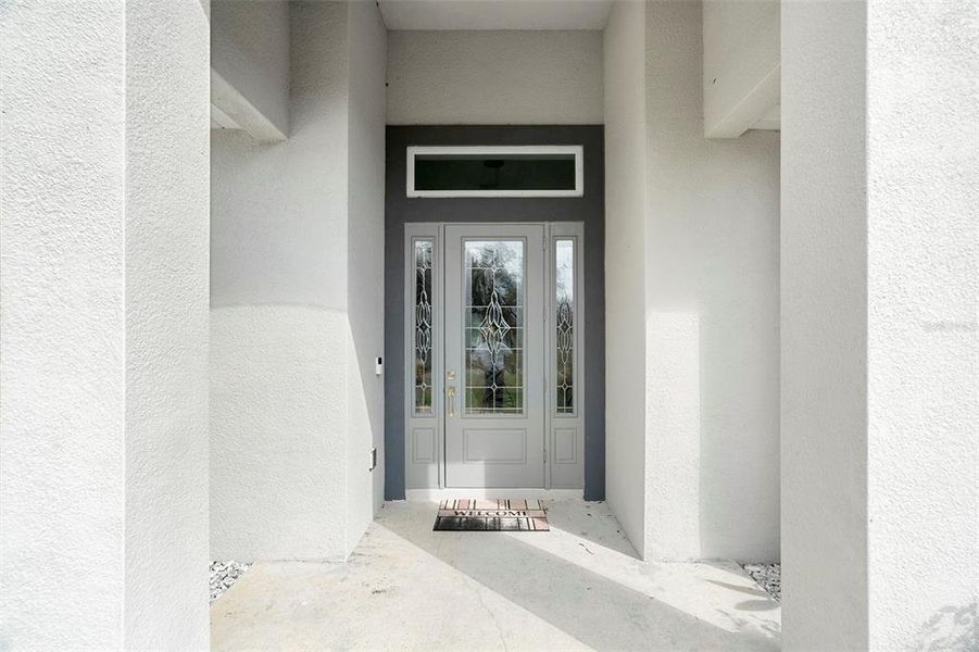 Exterior details and patio area of a home in , North Port (Image 21).
