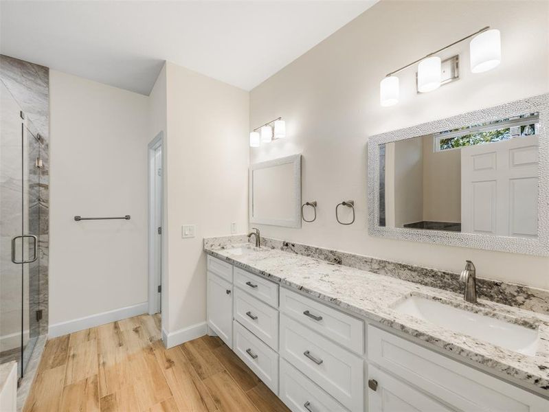 Furnished interior view inside a new home in , Denton (Image 4).