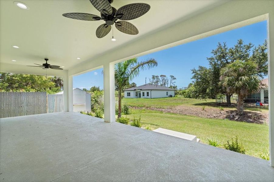 Exterior details and patio area of a home in , Englewood (Image 20).