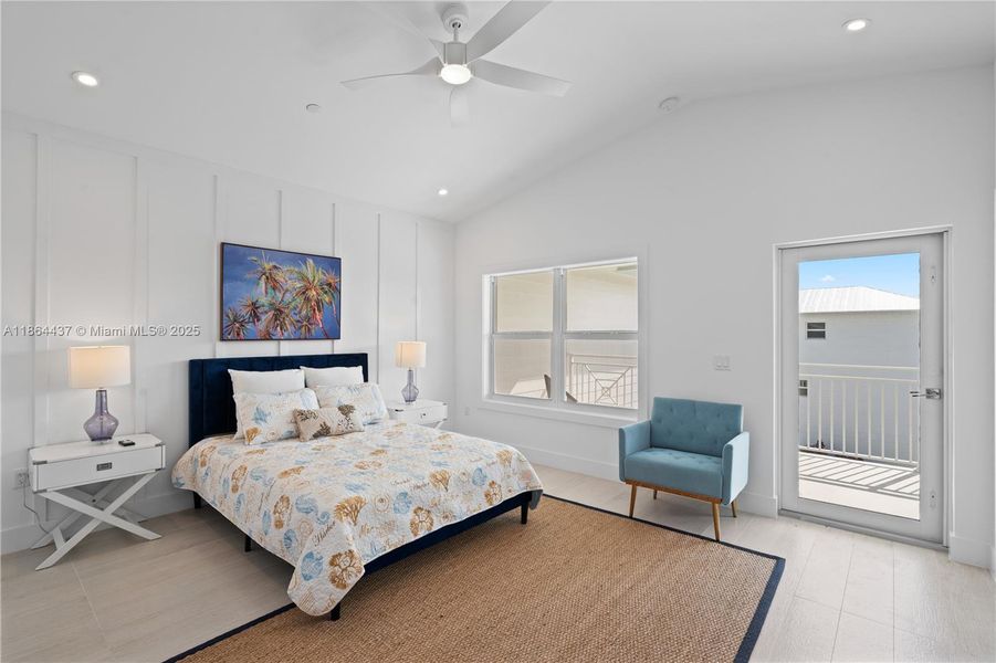 Furnished interior view inside a new home in , Islamorada, Village of Islands (Image 9).