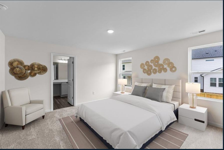 Furnished interior view inside a new home in Kendall Grove, McDonough (Image 5).