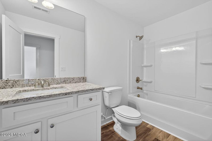 Furnished interior view inside a new home in Robins Estates, Warner Robins (Image 12).