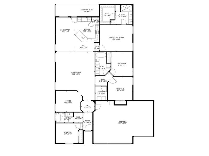 Highly desirable floor plan. Highly desirable floor plan.