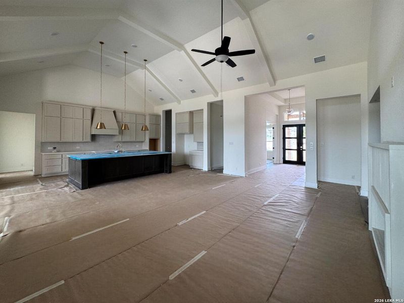 In-progress construction of a new home in Waldsanger, New Braunfels, TX (Image 28).