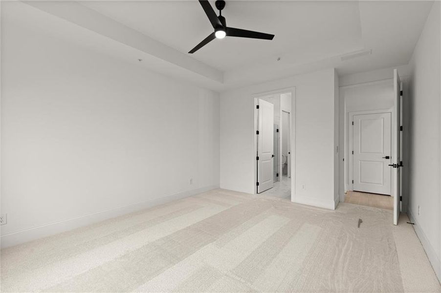Spacious, unfurnished interior of a new home in The Reserve at Bells Ferry, Kennesaw (Image 55).