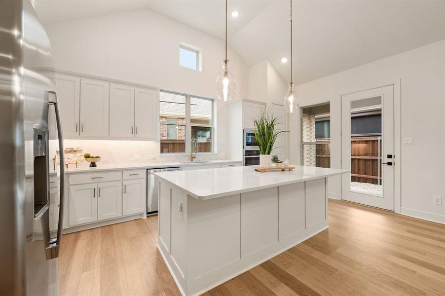 Furnished interior view inside a new home in Elements at Viridian - Garden Series, Arlington (Image 11).