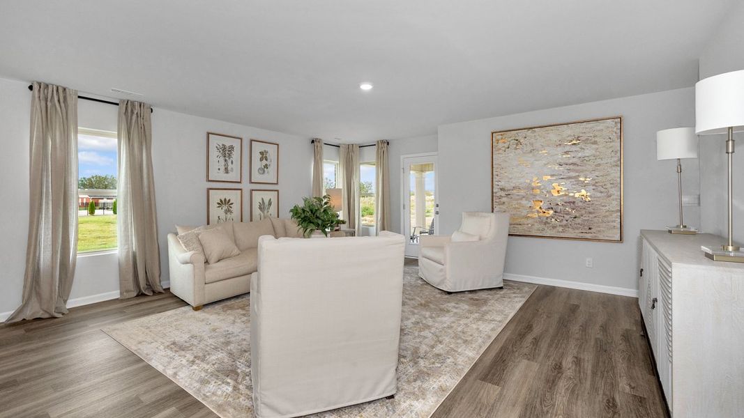 Furnished interior view inside a new home in Bailey Park, Fayetteville (Image 12).