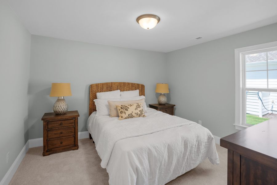 Representative furnished interior of a home built from the Shoreline by Bill Clark Homes in Osprey Landing, Southport (Image 18).