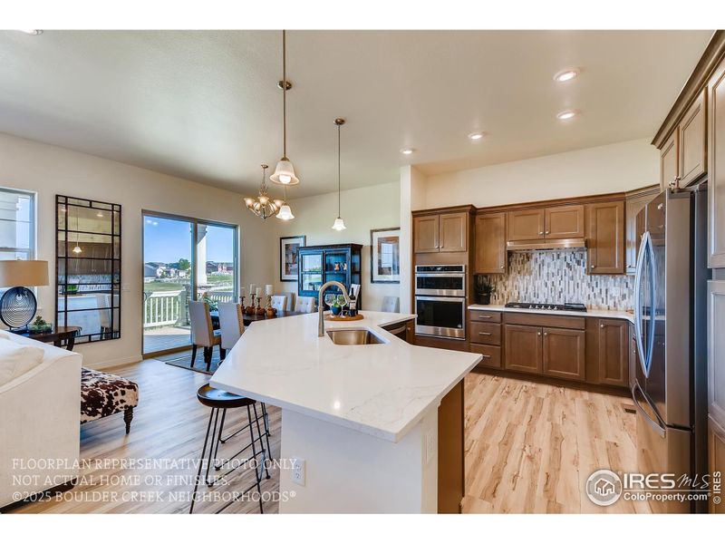 Furnished interior view inside a new home in , Westminster (Image 28).
