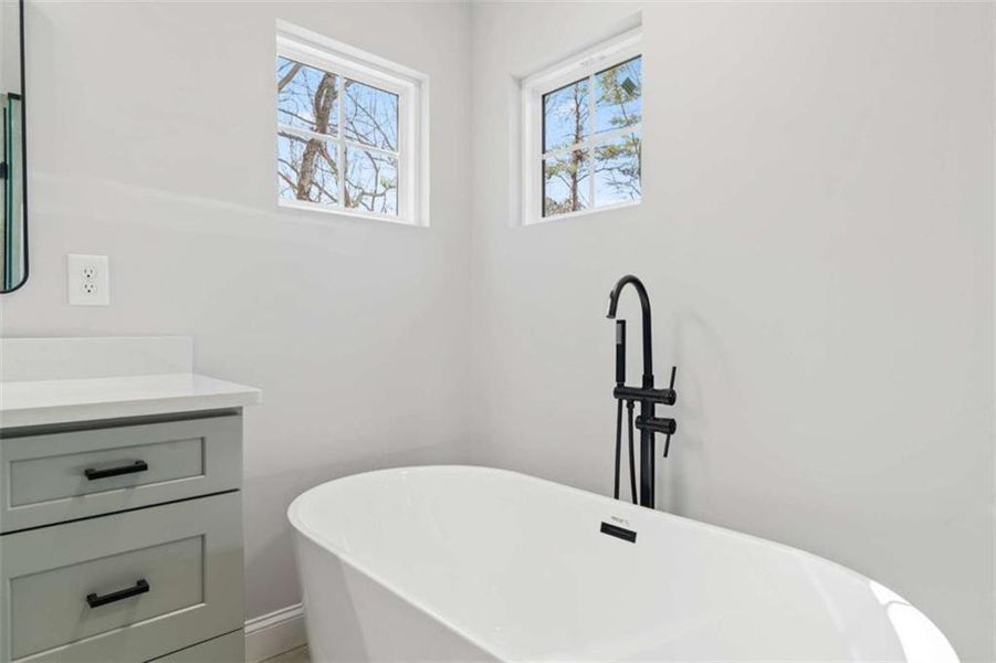 Close-up of interior finishes inside a home in , Gainesville (Image 21).