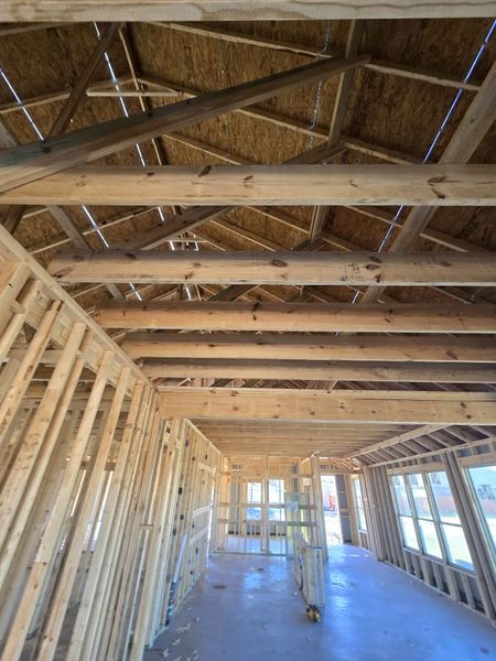 In-progress construction of a new home in Morningstar, Aledo, TX (Image 6).