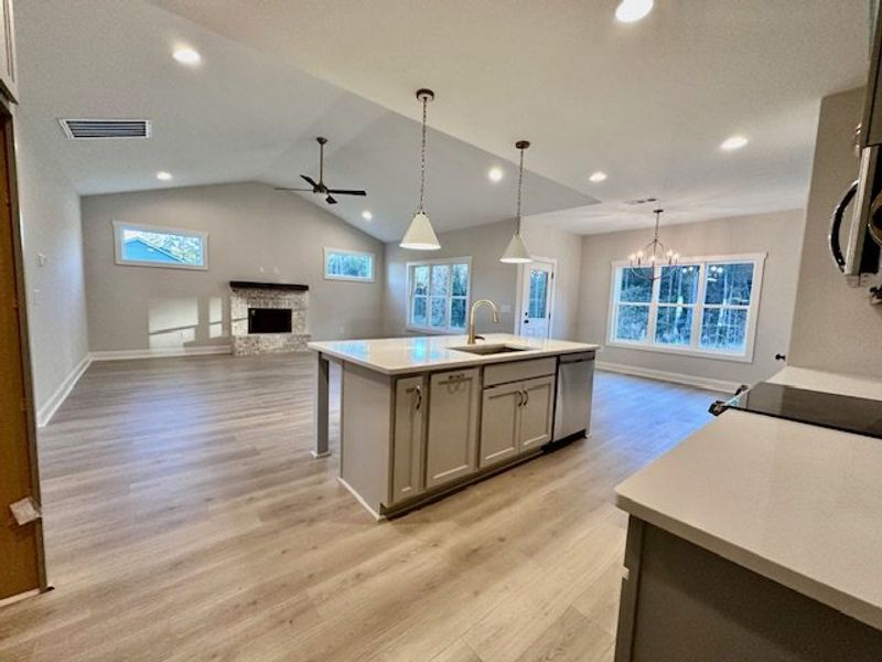Furnished interior view inside a new home in Perkins Place, Hogansville (Image 8).
