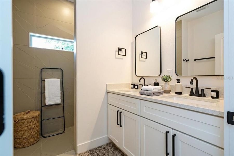 Furnished interior view inside a new home in , Orlando (Image 8). Furnished interior view inside a new home in , Orlando (Image 8).