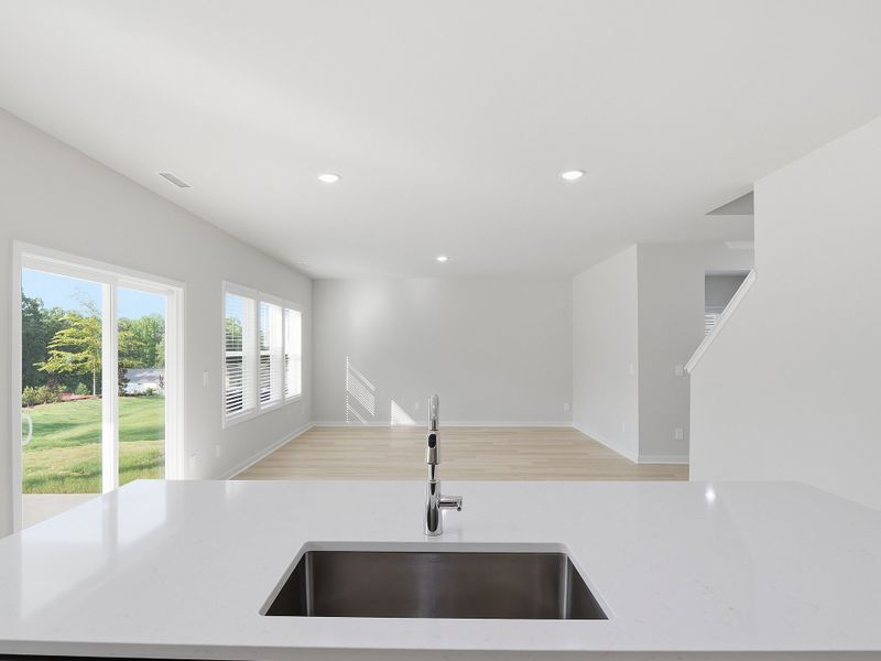 Close-up of interior finishes inside a home in Cadence Meadows, Zebulon (Image 9).