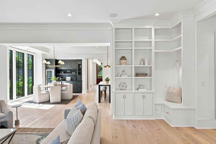 Furnished interior view inside a new home in , Mount Pleasant (Image 66).