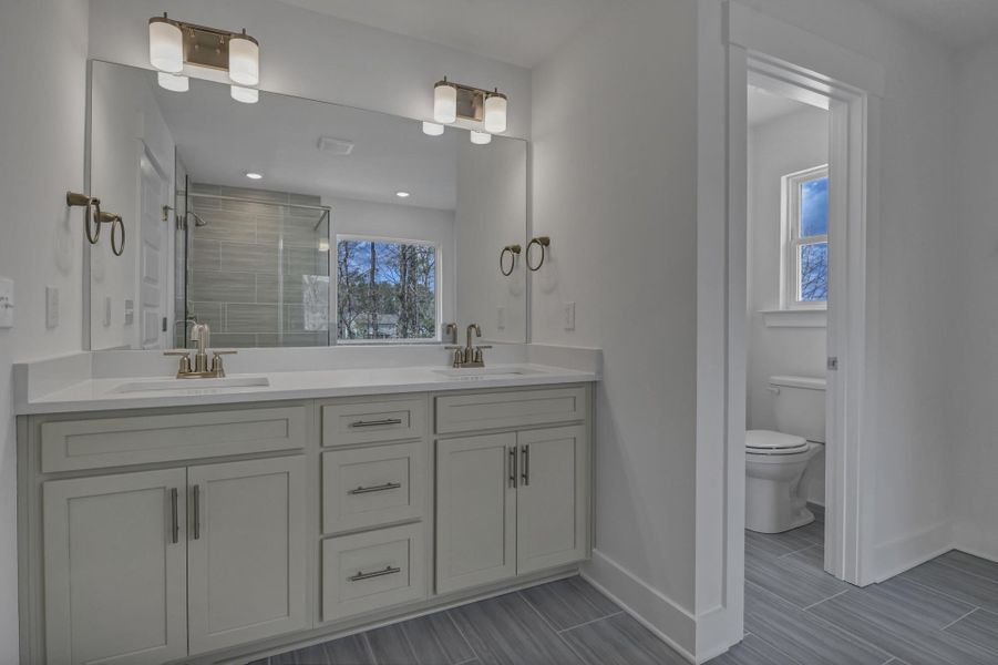 Furnished interior view inside a new home in Clubside Reserve at Summerlake, Lexington (Image 12).