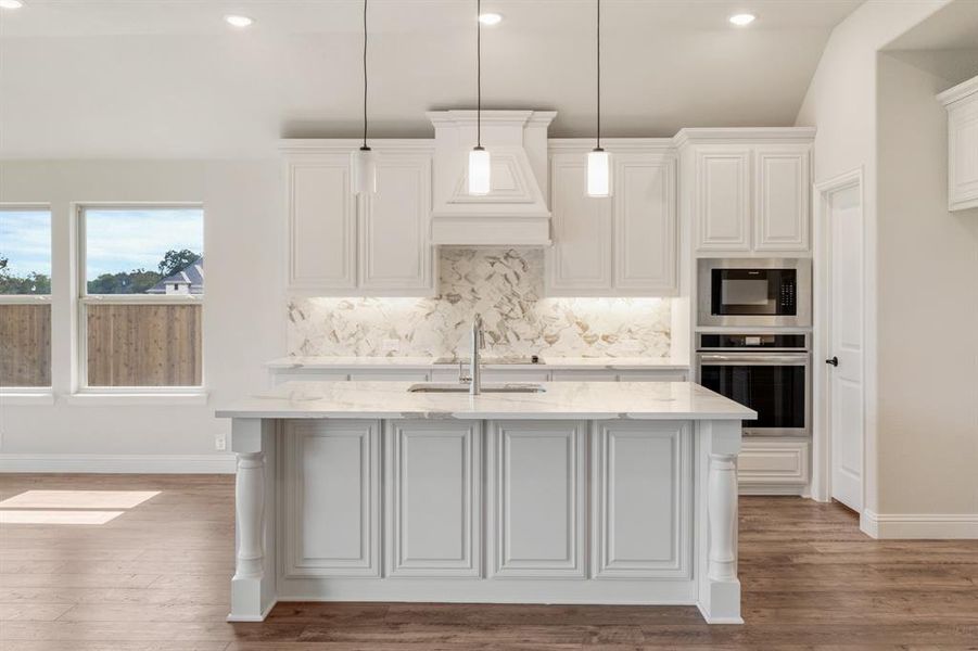 Furnished interior view inside a new home in Mockingbird Hills 60-65, Joshua (Image 7).