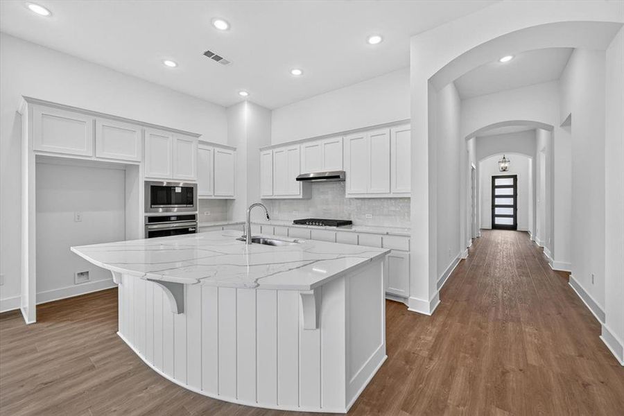 Furnished interior view inside a new home in Wellington, Haslet (Image 9).