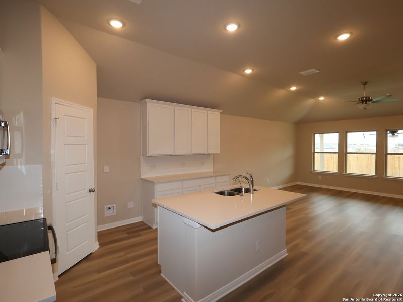 Furnished interior view inside a new home in Meadows at Clear Springs, New Braunfels (Image 6).
